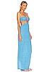 view 2 of 3 Amoura Ring Maxi Dress in Blue