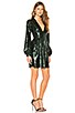 view 2 of 4 Camille Mini Dress in Dark Green