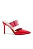 view 1 of 5 Hope Heel in Candy Red & Clear