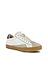 view 2 of 6 Prima Sneaker in Bright White & Greige & Ginger Brown
