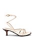 view 1 of 5 Dia Sandal in Panna Cotta