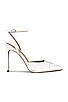 view 1 of 5 Avril 2 Heel in Modern Ivory & Iridescent Ivory