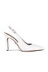 view 1 of 5 Hazel Sling Back Heel in Bright White