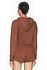 view 3 of 4 Mini Safety Pin Hoodie in Bark Terry