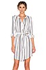 view 1 of 5 City Shirt Dress in Freedom Stripe