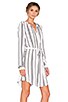 view 2 of 5 City Shirt Dress in Freedom Stripe