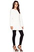 view 3 of 4 Mod City Coat in Winter White
