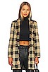 view 1 of 5 Carly Coat in Connor Plaid