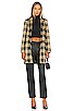 view 5 of 5 Carly Coat in Connor Plaid