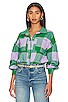 view 1 of 4 Pocket Detail Plaid Top in Pine Check
