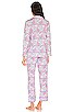 view 3 of 3 x LoveShackFancy Pajama Set in Primrose Pinkberry