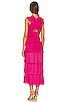 view 3 of 3 Lin Dress in Bright Pink