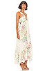 view 2 of 4 Oriana Maxi Dress in White Floral