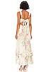 view 3 of 4 Oriana Maxi Dress in White Floral