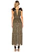 view 3 of 4 Ray Dress in Gold