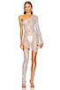 view 4 of 5 x REVOLVE One Sleeve Dress in Silver