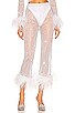 view 1 of 5 Feathers Pant in White