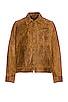 Duke Unlined Rough Suede Jacket, view 1, click to view large image.