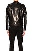 view 4 of 6 CHAQUETA CUERO PERFECTO in Black