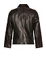 view 2 of 3 James Men's Retro Style Naked Cowhide Jacket in Black