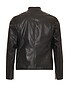 view 2 of 3 CHAQUETA RACER` in Black
