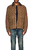 view 3 of 3 Waxed Cotton Hunting Jacket in Khaki