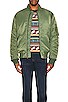 view 4 of 4 Men's Nylon Flight Jacket in Sage