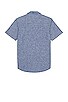 view 2 of 3 Short Sleeve Chambray Work Shirt in Blue