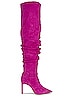 view 1 of 5 Ashlee Over The Knee Boot in Bright Violet