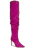 view 2 of 5 Ashlee Over The Knee Boot in Bright Violet