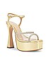 view 2 of 5 Aileen Platform Sandal in Ouro Claro Orch