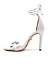 view 5 of 5 Ramon Heel in White & Transparent