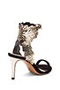 view 4 of 5 TACONES GABRIANNA in Platina & Black