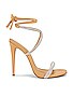 view 1 of 5 Cloe Crystal Sandal in Light Nude