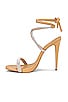 view 5 of 5 Cloe Crystal Sandal in Light Nude