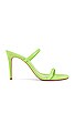 view 1 of 5 Taliah Sandal in Lime Green