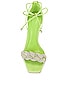 view 4 of 5 Alissa Heel in Lime Green