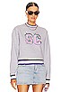 view 1 of 4 Floral Sweatshirt in Grey