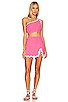 view 1 of 3 CONJUNTO CROPPED E MINISSAIA JORDAN in Light Pink