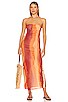 view 1 of 3 Sasha Dress in Orange Multi