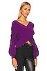 view 2 of 4 x REVOLVE Izzy Knit Sweater in Purple