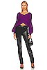 view 4 of 4 x REVOLVE Izzy Knit Sweater in Purple