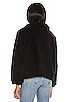 view 3 of 4 Sheepish Faux Fur Jacket in Black