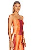view 2 of 4 YASMIN 탑 in Orange Multi