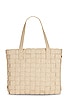 view 1 of 4 Criss Cross Woven Tote in Natural