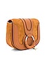 view 3 of 6 Hana Mini Suede & Leather Crossbody in Caramello