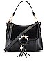 view 1 of 6 JOAN 숄더백 in Black