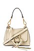 view 1 of 6 Joan Mini Crossbody in Cement Beige