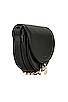 view 3 of 6 Mara Small Saddle in Black