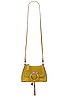 view 5 of 6 Joan Mini Hobo Bag in Amber Green